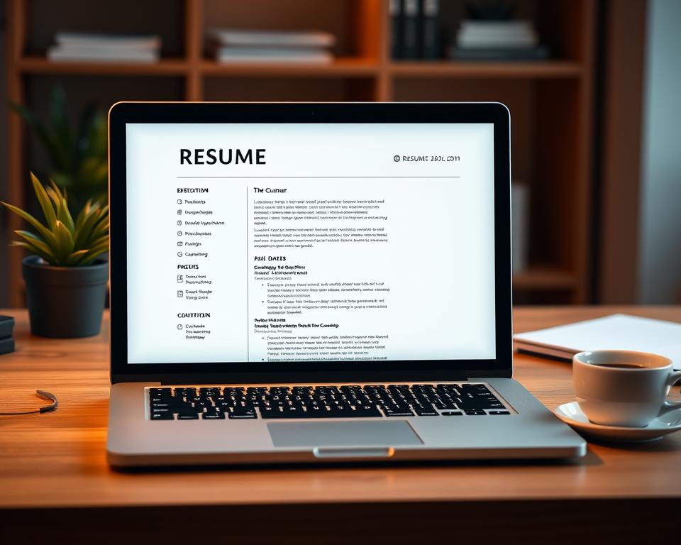 resume ATS example