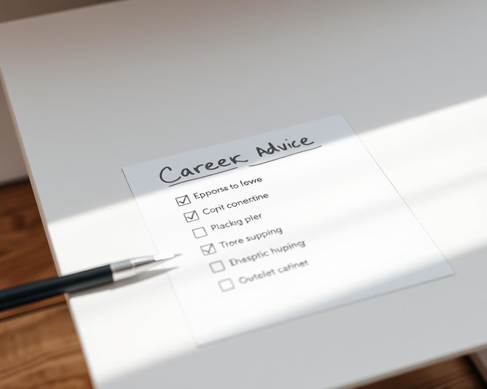 Checklist for Career advice beginners in 2025