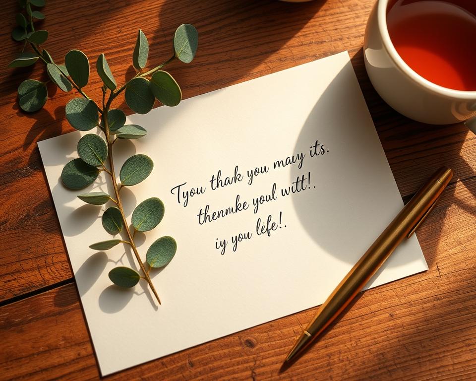 thank-you note